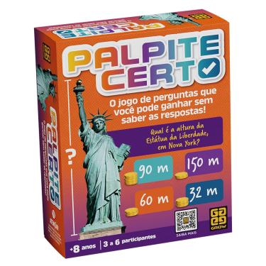 Imagem de Jogo Palpite Certo 4358 - Grow