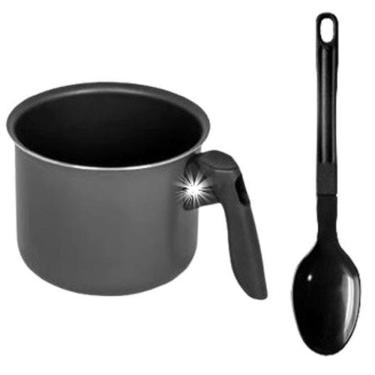 Imagem de Canecão Leiteira Fervedor Antiaderente Teflon 14 Cm Cor