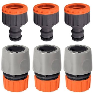 Imagem de Engate Rápido Mangueira 1/2 Polegada + Bico Torneira Engate