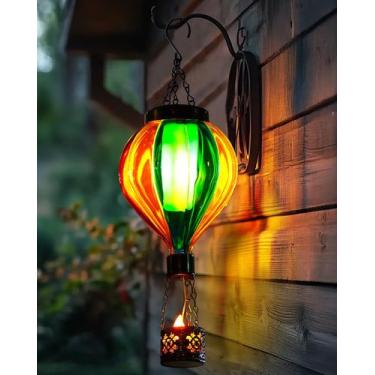 Imagem de Lanterna solar QeemTaco Balão de ar Quente Flickering Flame