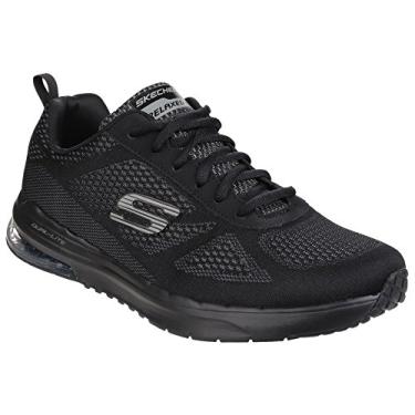 Imagem de Skechers Footwear Mens Mens Skech-Air Infinity Air Cushion Heel Active Sneakers Black Synthetic UK Size 10 (EU 45, US 11)