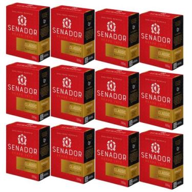 Imagem de Kit 12 Sabonete Masculino Classic Senador 130G - Memphis