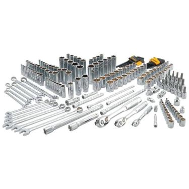 Imagem de Kit Ferramentas 204 Peças, com Maleta, DEWALT DWMT72165, Prateado