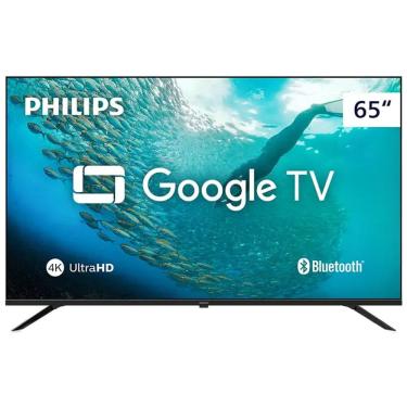 Imagem de Smart Tv Philips LED 65 Polegadas 4K Wi-Fi Google TV Design Bordas Ultrafinas