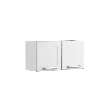Imagem de Armário Aéreo De Aço 2 Portas Branco Múltipla Bertolini Branco