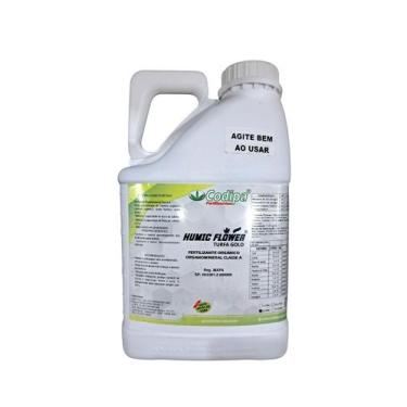 Imagem de Fertilizante Codipa Turfa Liquida 5l Leonardita Substitui Esterco