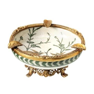 Imagem de Cinzeiro de ervas daninhas cinzeiro de decoração nórdica, decorações para sala de estar, cinzeiro de cerâmica de luxo clássico, decorações para mesa de centro cinzeiros para cigarros