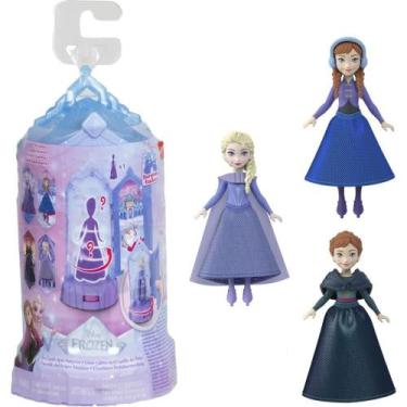 Imagem de Boneca Disney Frozen Mini Reveal Giro GEL0(S - Mattel, Castelo de Gelo
