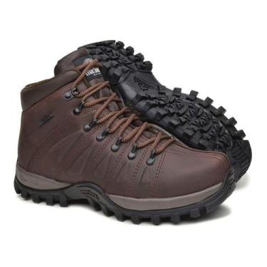 Imagem de Bota Botina Sapato Segurança Masculino Macboot Café Bico Pvc, 41