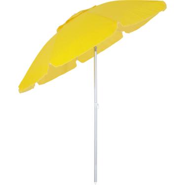 Imagem de Guarda-Sol Articulado 2,00m em Bagum e Alumínio Amarelo Bel
