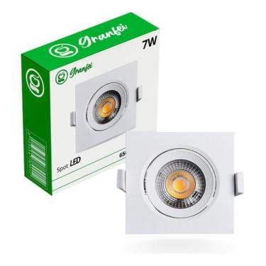 Imagem de Luminária Spot Led 7w Embutir Direcionável Teto 6500k - Granfei