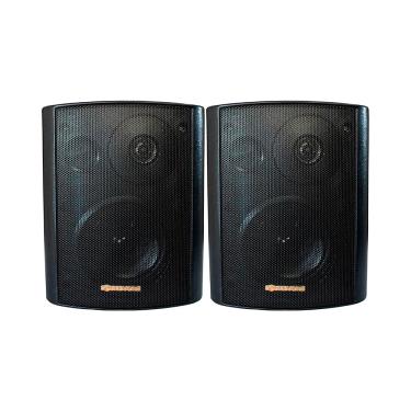 Imagem de Par de Caixas Acústica Passiva Soundvoice Outdoor OT40P Preto - AP0430-C