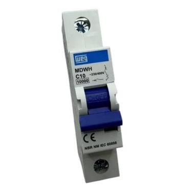 Imagem de Minidisjuntor mono -c-10a mdwh weg