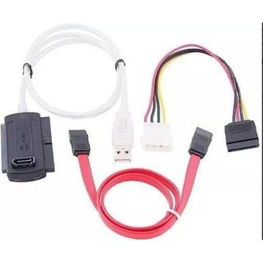 Imagem de Ide Sata Para Cabo Conversor Adaptador Usb Para Hdd 2.5 -inc
