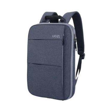 Imagem de Mochila Slim Expansível Para Laptop De 14 Polegadas À Prova De Choque 