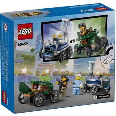 Imagem de Lego CITY PACK de Carros de Corrida Aviao VS. Leito de Hospital 60459