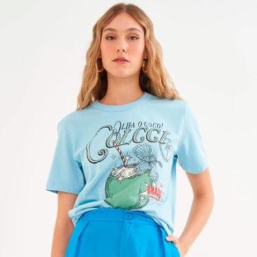 Imagem de Camiseta Colcci Look Feminino-Feminino