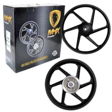 Imagem de Par de Liga Leve Roda 6 Palitos Pop 110i/100/110i ES - MHX