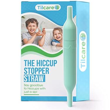 Imagem de Palha de soluço da Tilcare - Remédio natural para soluços em crianças e adultos - Dispositivo anti-soluço de grau alimentício para casa e viagens