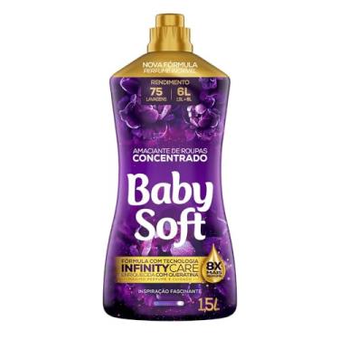 Imagem de Baby Soft Amaciante Concentrado Roxo 1,5L