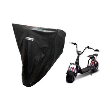Imagem de Capa de moto Scooter Eletrica Chopper forrada - Kahawai Capas Impermeá