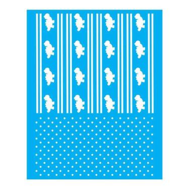 Imagem de Stencil Tamako Estampa Dinossauro - 20X25Cm - Ref B757