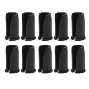 Imagem de Chiffonade - Guias de cabo de freio e mudança de plástico para organizadores de cabos de montanha e bicicletas de estrada. Compatível com conduítes de cabos de 4-5 mm (0,16-0,20 pol.)