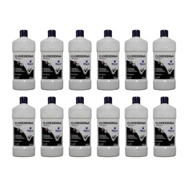 Imagem de Xampu Terapêutico Antisséptico 12 Unidades Higiene Dermatológica Pet Controle Coceiras Irritações