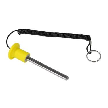 Imagem de UGPLM Pino Seletor de Peso para Máquina de Exercícios com Cabo, Pino de 8mm com Inserção para Corda de Tração, Ideal para Academia em Casa, Hotel e Centro