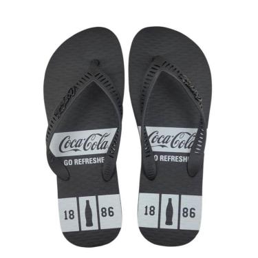 Imagem de Chinelo Coca-Cola Shoes Capron Masculino Adulto Ref. CC4688-Masculino