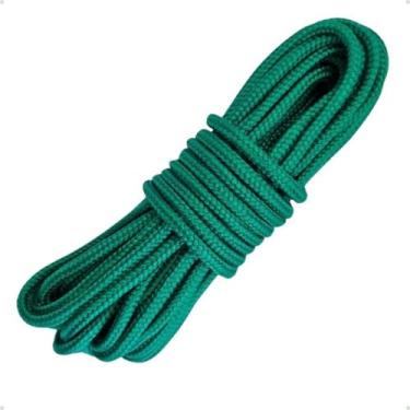 Imagem de Corda Náutica De Polipropileno 6mm Com 50 Metros (Verde Cabaré)