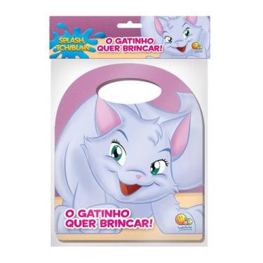 Imagem de Livro - Splash, tchibum! Livrinho com alça: o gatinho quer brincar