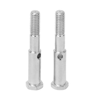 Imagem de Acessório do eixo da roda dianteira de metal Ainoli adequado para carro ECX Series 2WD RC Hobby modelo 1/10 (Prata ECX1035S)