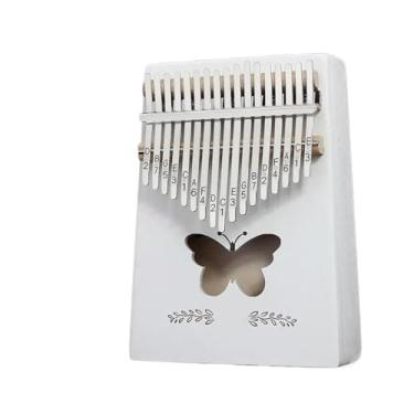 Imagem de Piano de polegar portátil 17 teclas kalimba dedo piano instrumento de entrada para iniciantes kalimba profissional(A)