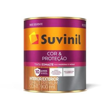 Imagem de Tinta Esm Cor e Proteção Brilhante Laranja 900ml - Suvinil