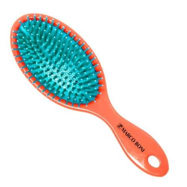 Imagem de Escova De Cabelo Oval Uso Diário Coleção Nolita Marco Boni, Laranja e 