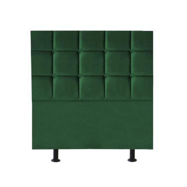 Imagem de Cabeceira Estofada Cama Box Solteiro 100cm Espanha Suede Verde- Mabe Magazine