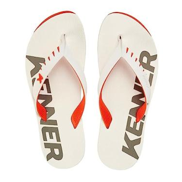 Imagem de Chinelo Masculino Kenner DNN Red Branco 42