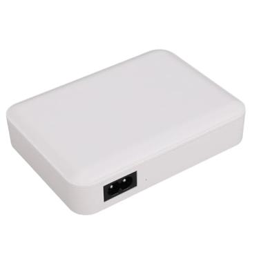Imagem de Hyuduo Fonte de Alimentação Portátil de Backup de Bateria UPS 10050mAh Com 4 Portas DC e Porta USB, Energia de Backup de Alta Capacidade para Roteador Modem Câmera de Segurança Smartphone Durante