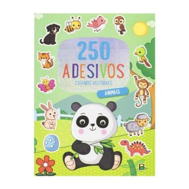Imagem de Livro Interativo 250 Adesivos Criando Histórias C/ Cenários P/ Persona