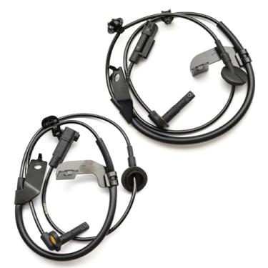 Imagem de IZYSS Sensor de velocidade da roda ABS dianteiro esquerdo 2 peças compatível com Chrysler Sebring 07-10 para Chrysler 200 11-14 para Dodge Avenger 08-14 Journey 09-15 Substitui # 5085823AC SU9943 695