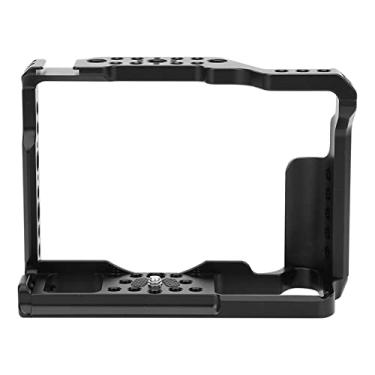 Imagem de Acouto Gaiola para Câmera Em Liga de Alumínio de Fuji X-T2/T3 Com Porta de Sapata Fria, Vários Furos de Rosca, Almofadas de Borracha Antidesgaste e Fotografia, Cabe Perfeitamente na Sua Câmera e