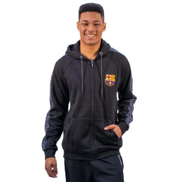 Imagem de Jaqueta Moletom Masculina Barcelona Capuz-Masculino