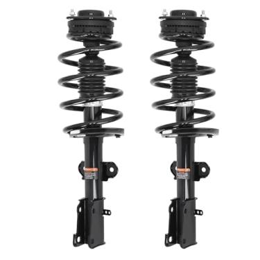 Imagem de maXpeedingrods Amortecedor dianteiro 171128R 171128L para Dodge Grand Caravan 2008-2010, para Chrysler Town & Country 2008-2010, dianteiro direito e esquerdo, preto