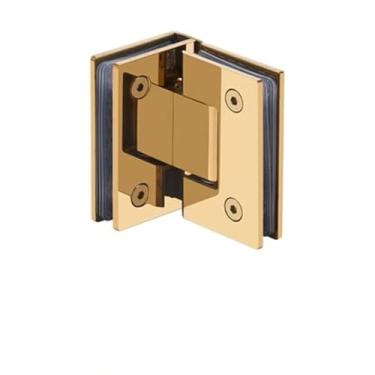 Imagem de Dobradiças de aço inoxidável sem moldura para portas de vidro, 90°/135°/180°, do