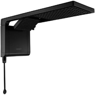 Imagem de Chuveiro Acqua Duo Ultra Preto Matte Lorenzetti, 220V