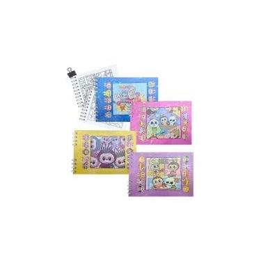 Imagem de Caderno de Desenho A5 Capa Dura Urso Monster – 48 Folhas Papel 180g para Desenho, Ilustração, Esboços e Criatividade