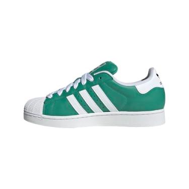 Imagem de Adidas Originals Superstar II - Masculino (JI3076, Semi Court Green) Branco/Preto), Multi, 13 Wide Women/12 Wide Men
