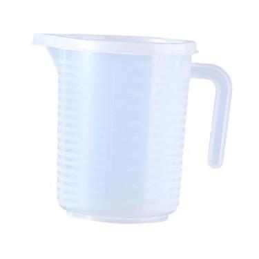 Imagem de Generic Copo medidor ao calor com marcações em ambos os lados, utensílio de cozinha para medir líquidos como leite, farinha e óleo, 1000ml