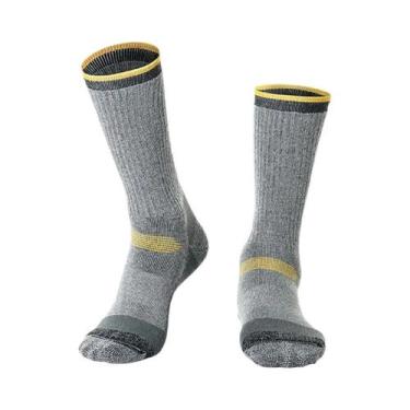 Imagem de Meias Térmicas De Lã Merino Para Esqui E Caminhada, Quentes E Macias P